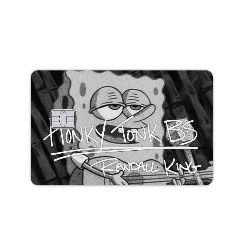 Bob Esponja Crachá Adesivo DIY Decore Exquisito Cartão de Banco Casal Estudante Material Escolar Decalques Patch Documentos Presente de Aniversário