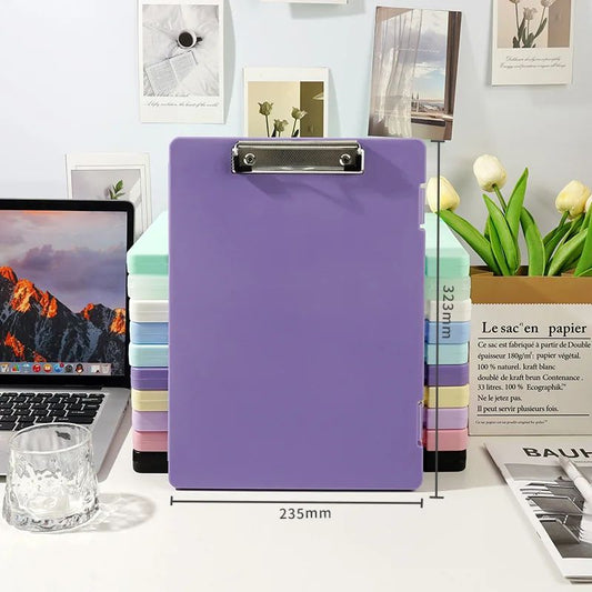 A4 File Clipboard Large Capacity Board 2 - in - 1 High - Value Folder: For Student Papers, Office Writing & Document Storage