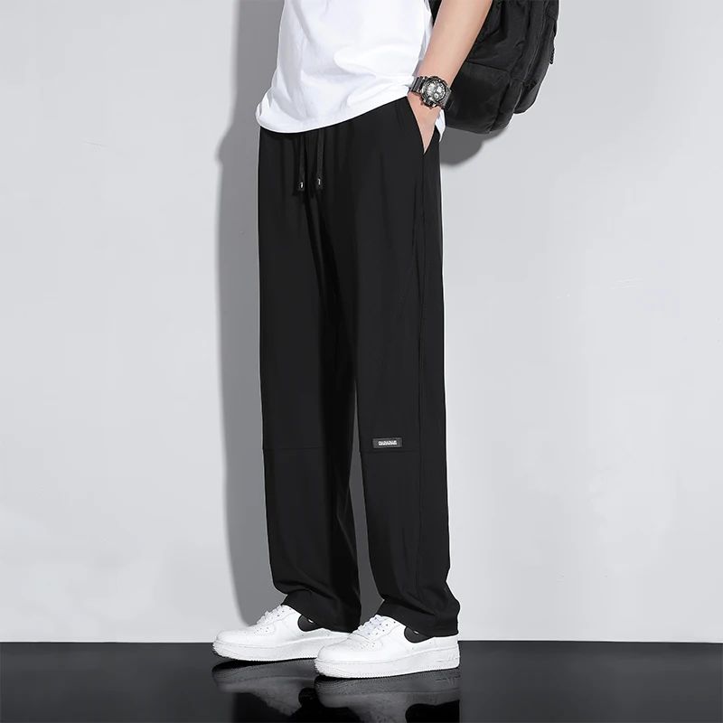 Men Summer Sweatpants Plus Size 8XL 9XL 10XL High Elastic Gym Joggers Large Size Quick Drying Running Fitness Pants Men Clothing