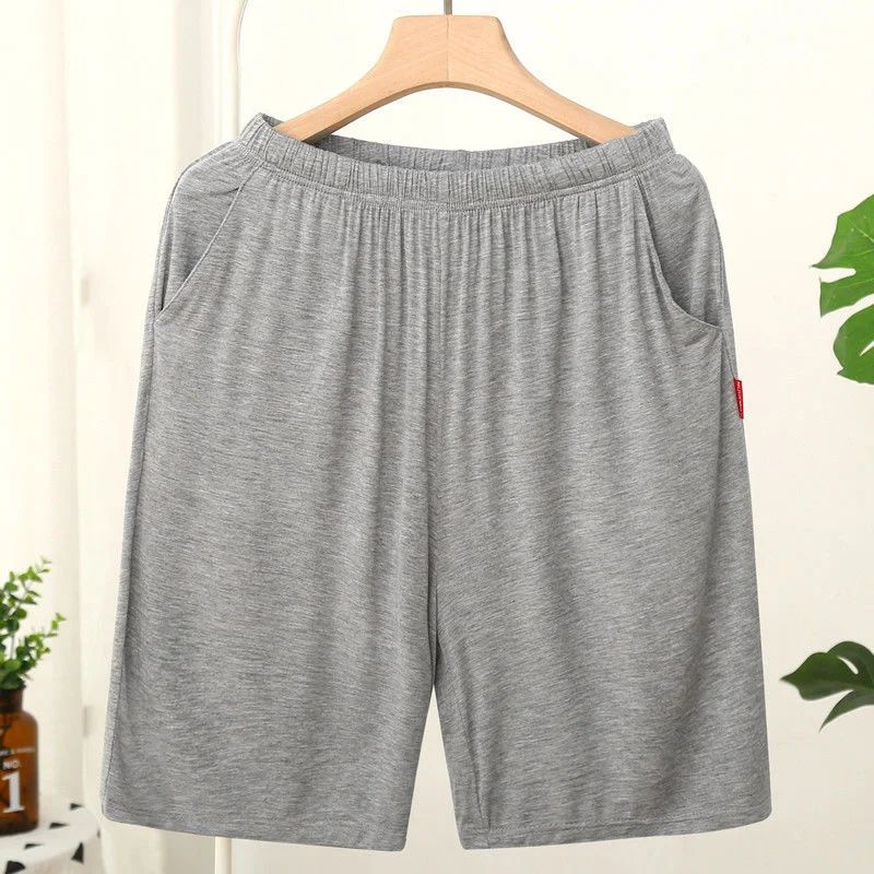 Homme Short Mens Jogging Casual Sweatpant Men size 6XL Breathable Home shorts Beach Solid Cotton Shorts Men Striped Panties
