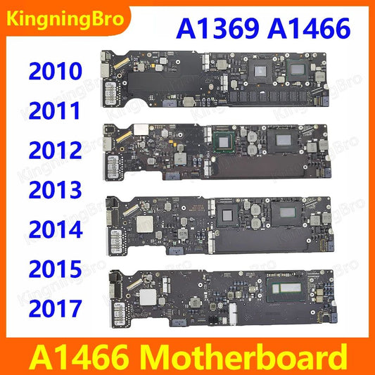 Placa Lógica Original A1466 para Macbook Air 13" A1369 A1466 Placa-mãe i5 i7 4GB 8GB 2010 2011 2012 2013 2014 2015 2017