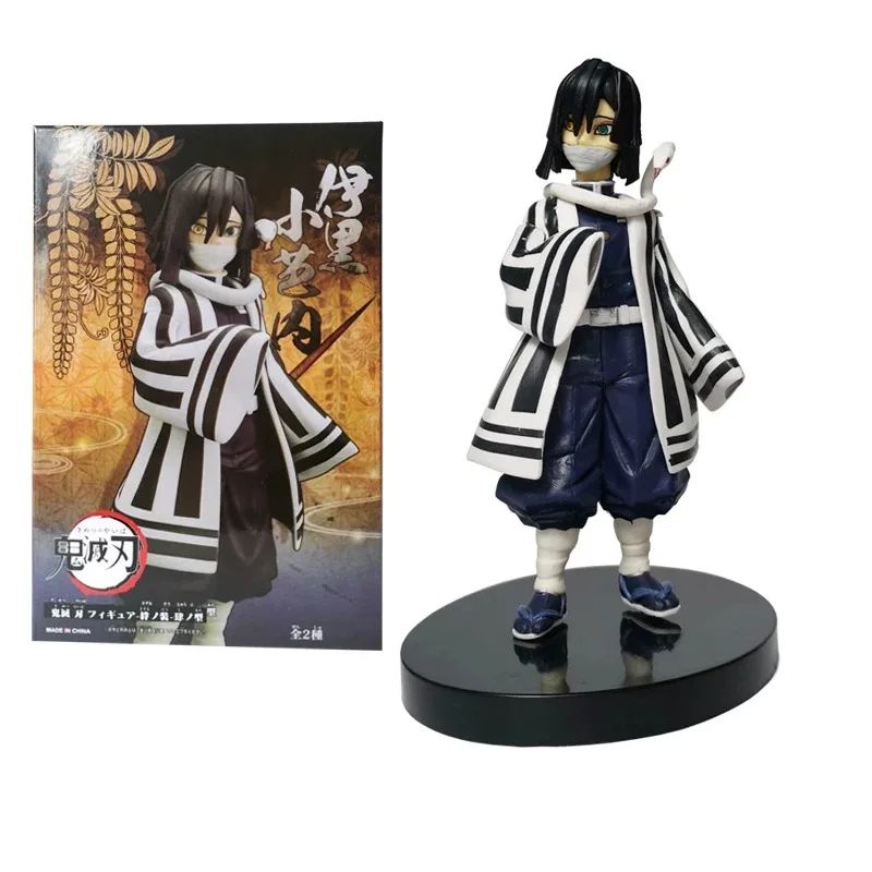 Boneco de Anime Demon Slayer Kimetsu No Yaiba Tanjiro Nezuko Zenitsu Figurine Inosuke Guerreiro Bonecos de Ação Colecionáveis Brinquedo Modelo