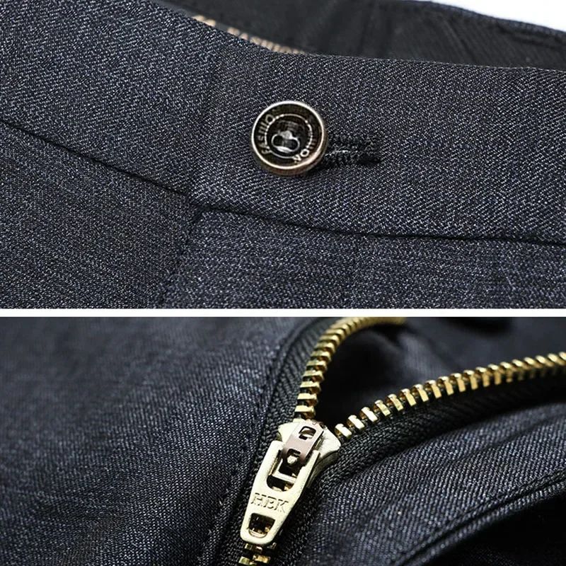 Male High Quality Loose Classic Comfortable Formal Pants 2025 Fashion Men Straight Narrow Leg Business Suit Trousers Size 29-40