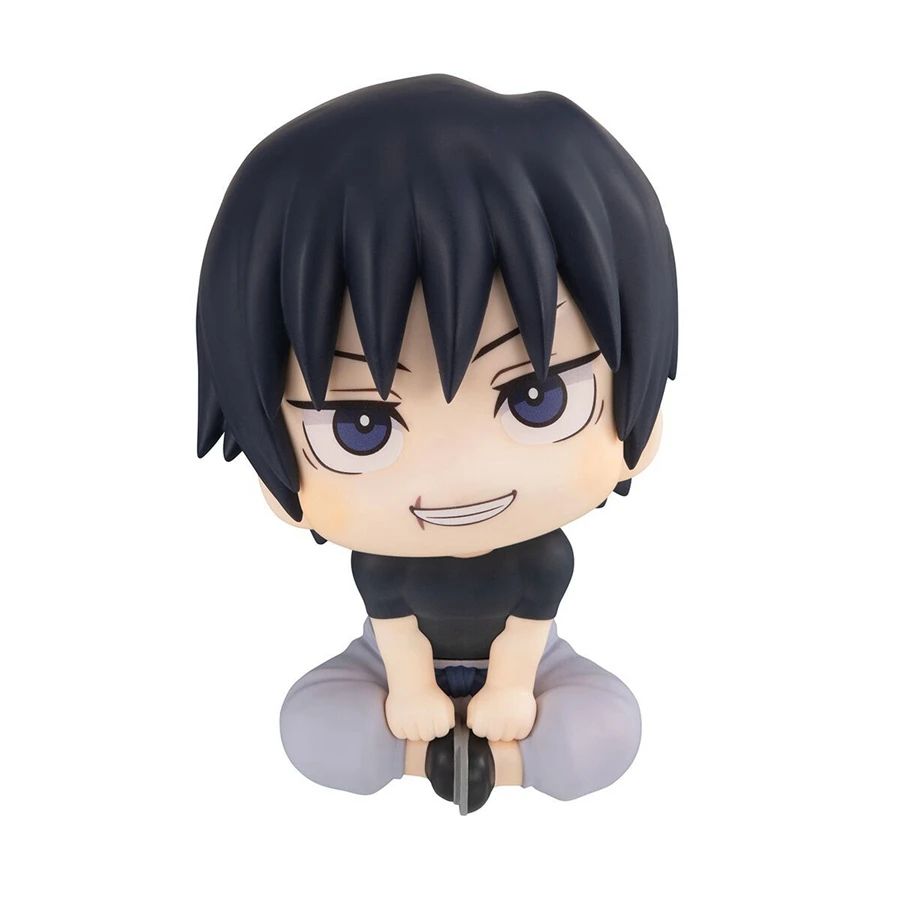 10cm Jujutsu Kaisen Anime Figure Look Up Versão Q Satoru Gojo/Geto Suguru Boneco de Ação Fushiguro Toji/Okkotsu Yuta Estatueta