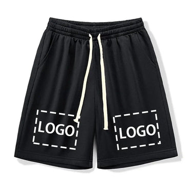 Men's Loose Shorts Custom Logo Y2K Streetwear Casual Beach Shorts For Men Hip Hop Fashion Summer Shorts