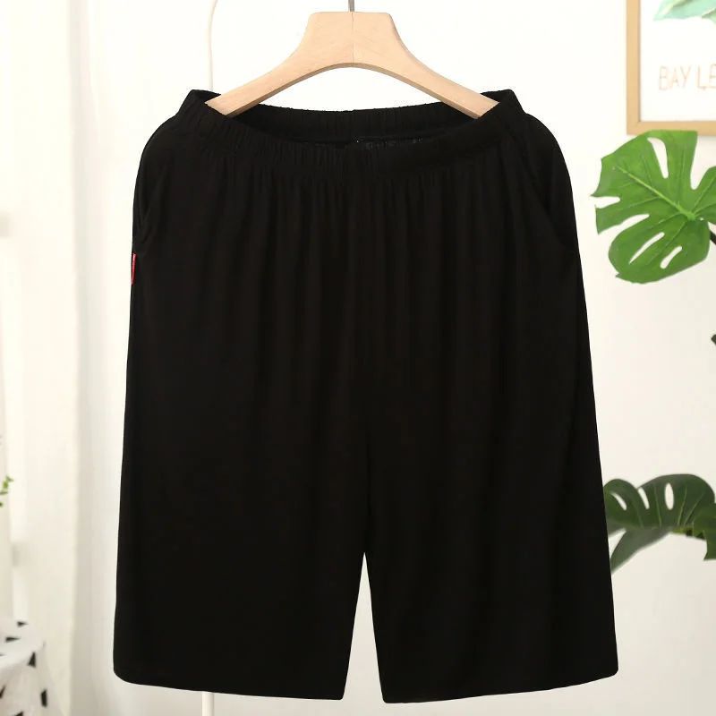 Homme Short Mens Jogging Casual Sweatpant Men size 6XL Breathable Home shorts Beach Solid Cotton Shorts Men Striped Panties