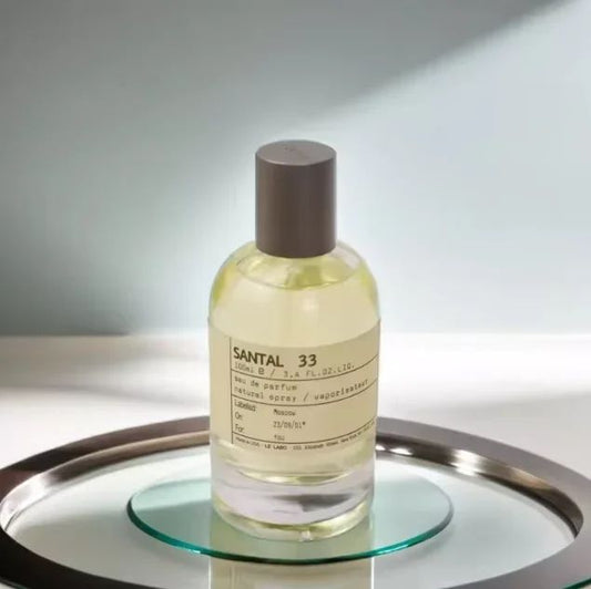 Perfume Unissex Santal 33, 100 ml, com Notas de Sândalo e Noz-Moscada