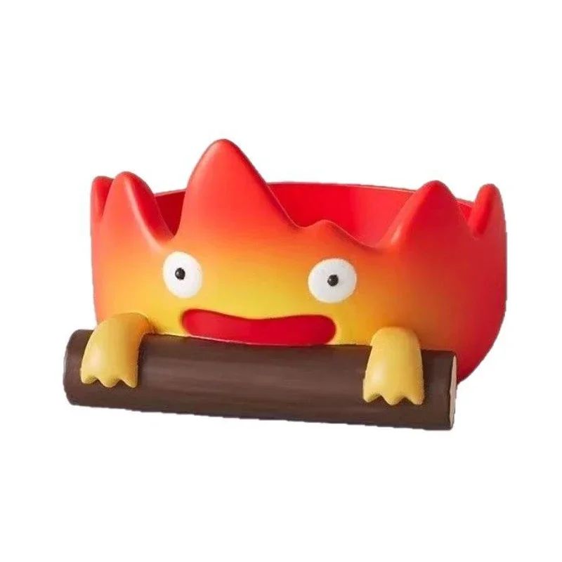 Creative Anime Fire Person Resin Tray - Key Holder Storage Organizer | Perfect Christmas Halloween Gift for Indoor Outdoor Decor
