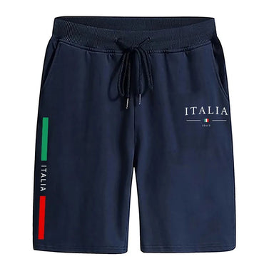Italy Fashion Men's Walking Shorts Spring Summer Classic Male Casual Sports Knee-length Shorts Gym Fitness Quick-dry Short Pants
