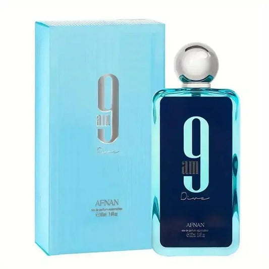 Afnan 9PM Men's Cologne Spray 100ml Men's Cologne Perfume Travel Clothes Perfume Spray High-end Long-lasting Perfume Gift