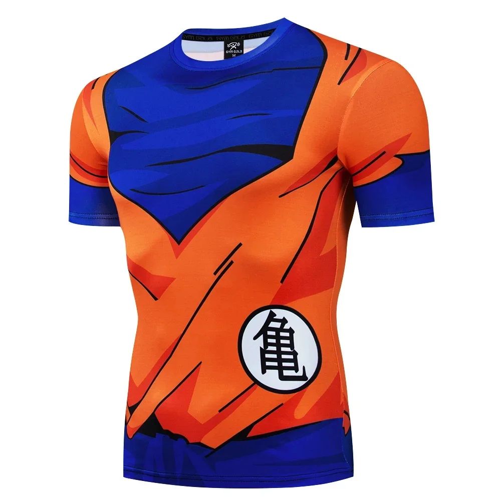 Hot 2024 New Summer Men's T-shirt 3D Anime Cartoon Printed Tees Short Sleeve Casual Comfortable Tops Sport Oversized Clothing