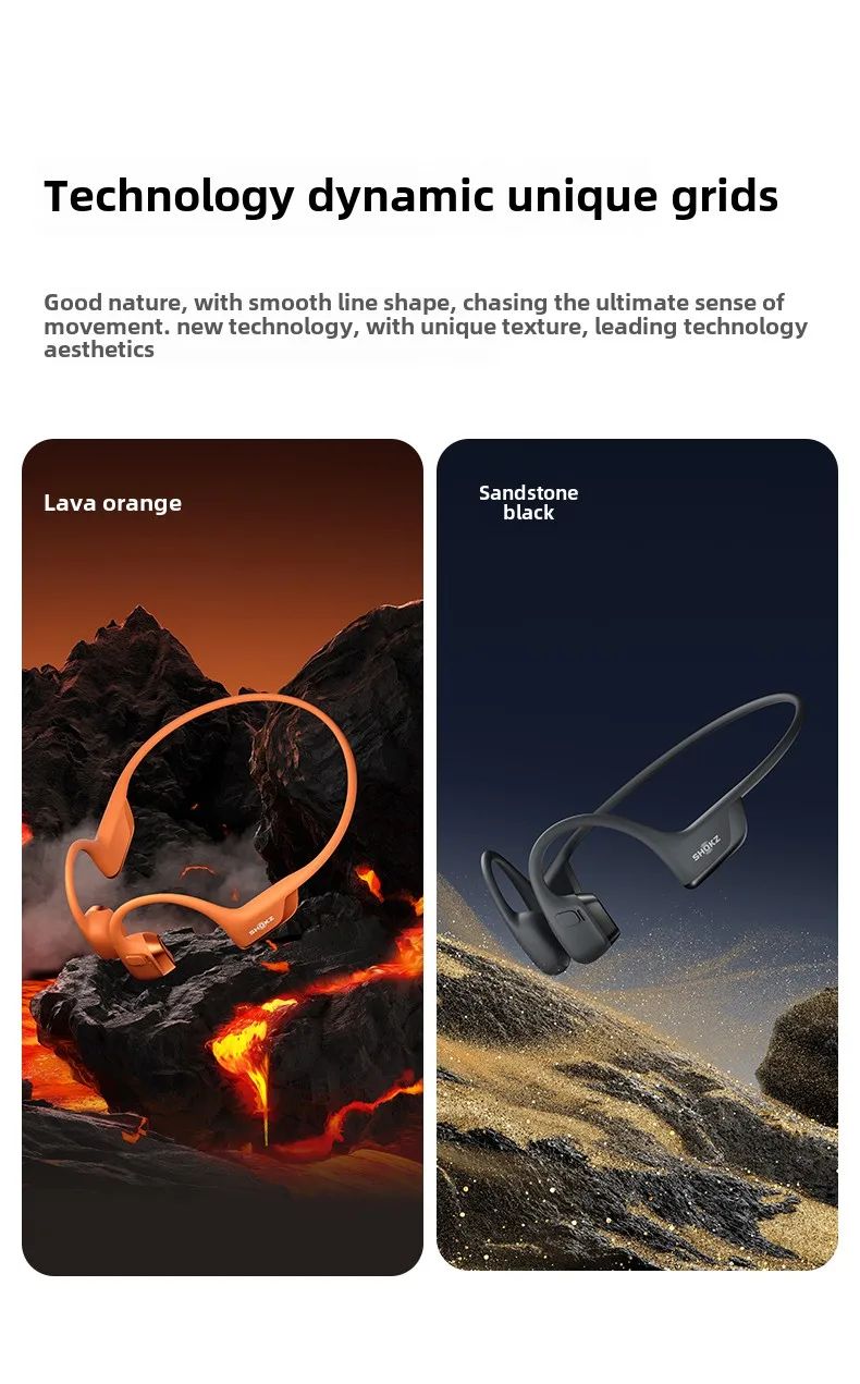 Original SHOKZ OpenRun Pro 2 S820 S821mini Bluetooth Earphones IP55 Waterproof Bone Conduction Headphones Music Sports Earbuds