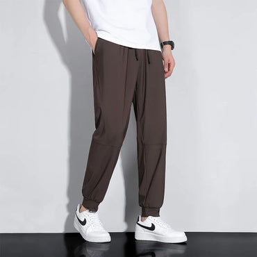 Men Summer Sweatpants Plus Size 8XL 9XL 10XL High Elastic Gym Joggers Large Size Quick Drying Running Fitness Pants Men Clothing