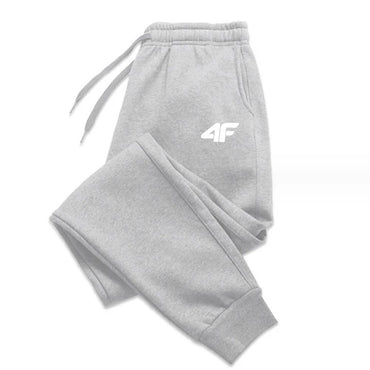 4F Men's Creativity Printed Jogging Pants, Fitness Joggers, Running Pants, Training Sport Trousers, Sportswear Sweatpants,