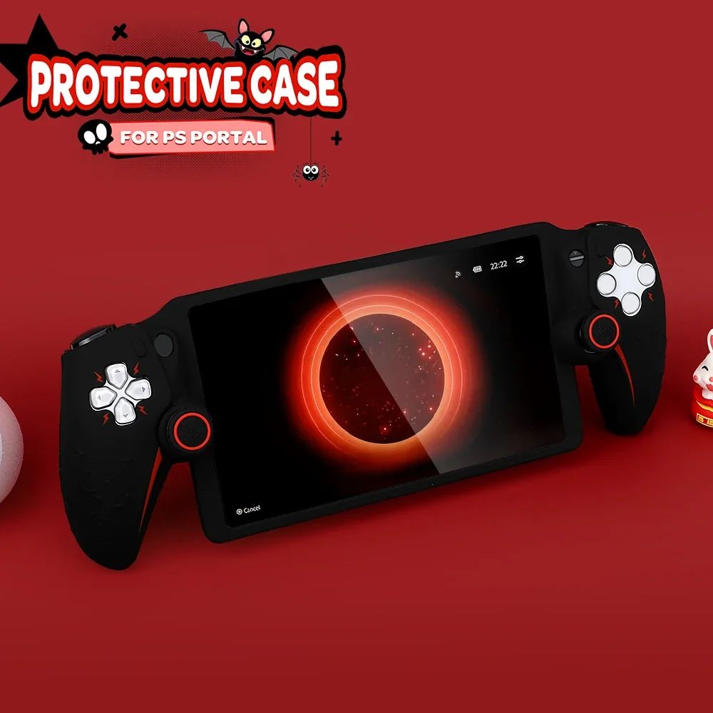 Replacement For PS 5 Portable PS5 Front Back Plates Case Limited Silicone Faceplate for PS Portal Shell Cover Accessories