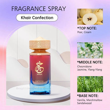 100ml Khair Confection Paris Corner Eau de Parfum Sweet Candy Scent Perfume For Men For Women Elegant Packaging Holiday Gifts