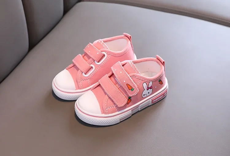 Tênis Casual Infantil Respirável Primavera Nova Sola Macia Menina Esportes Tênis Menino Adolescente Tênis