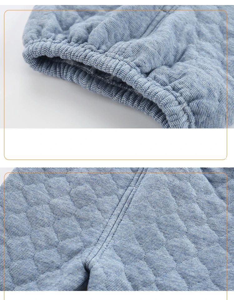 Kid Pajamas Set Boys Girls Cotton-padded Pjs Top and Pants Unisex 3 layers to Keep Thick Warm Clothes Toddler Clothing Clothes