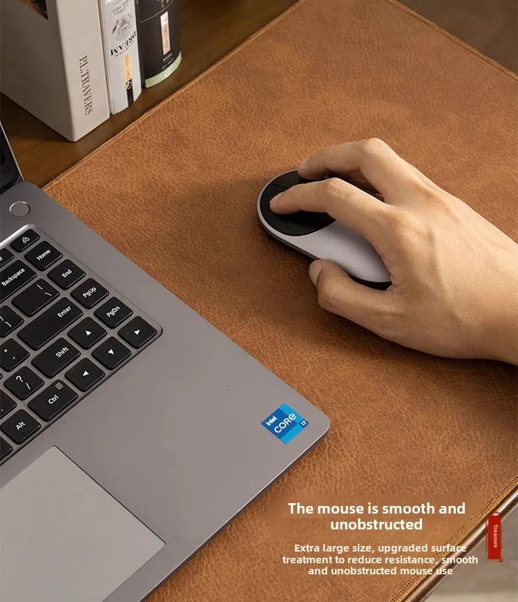 Retro Mousepad Large Mouse Pad Waterproof Non-slip PU Suede Desk Mat Computer Keyboard Desk Pad Mouse Mats Gaming Accessories