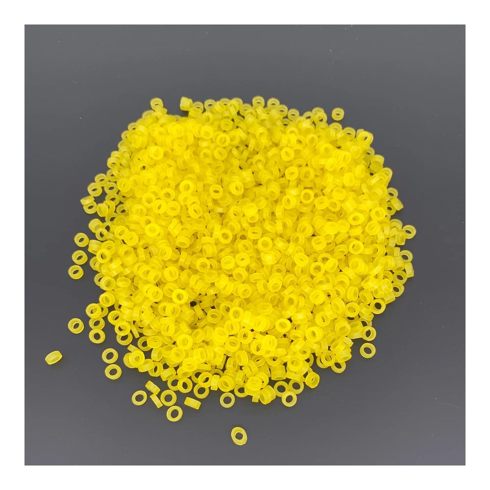 300/ 700/ 1000 unidades de Iscas Anéis Elásticos de Borracha Clipes para Iscas de Minhoca Anzol Atado à Mão com Elásticos Granulados Bandagem de Isca em Pellets