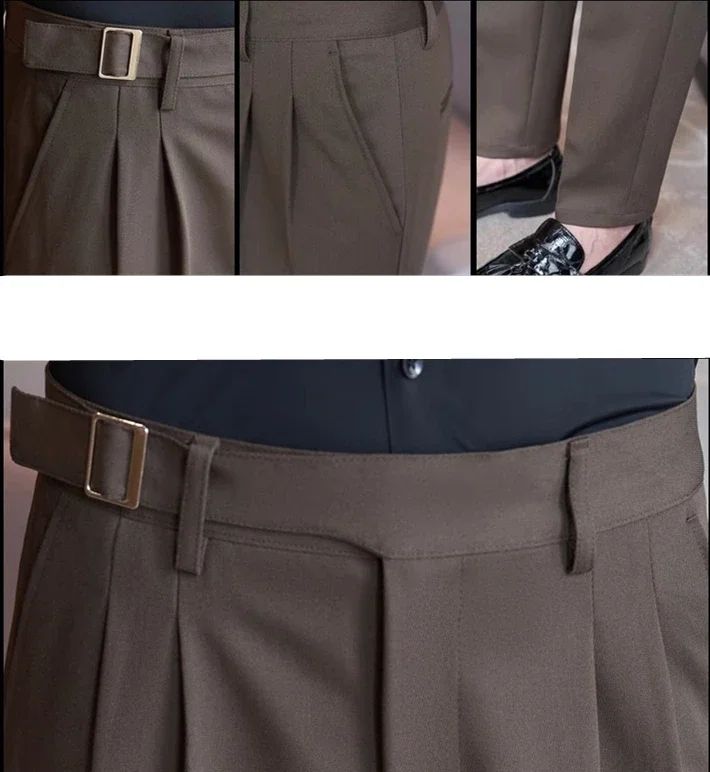 Men's Suit Pants, White Black Trousers, Gray Khaki Trousers, Men's Fashion Slim Fit Trousers, Size 28 29 30 31 32 33 34 36