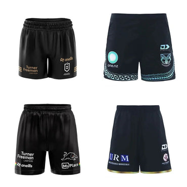 2025 NRL Melbourne Australia Panthers Bunny Manly Seahawks Rugby Shorts Quick Drying Motorcycles Shorts