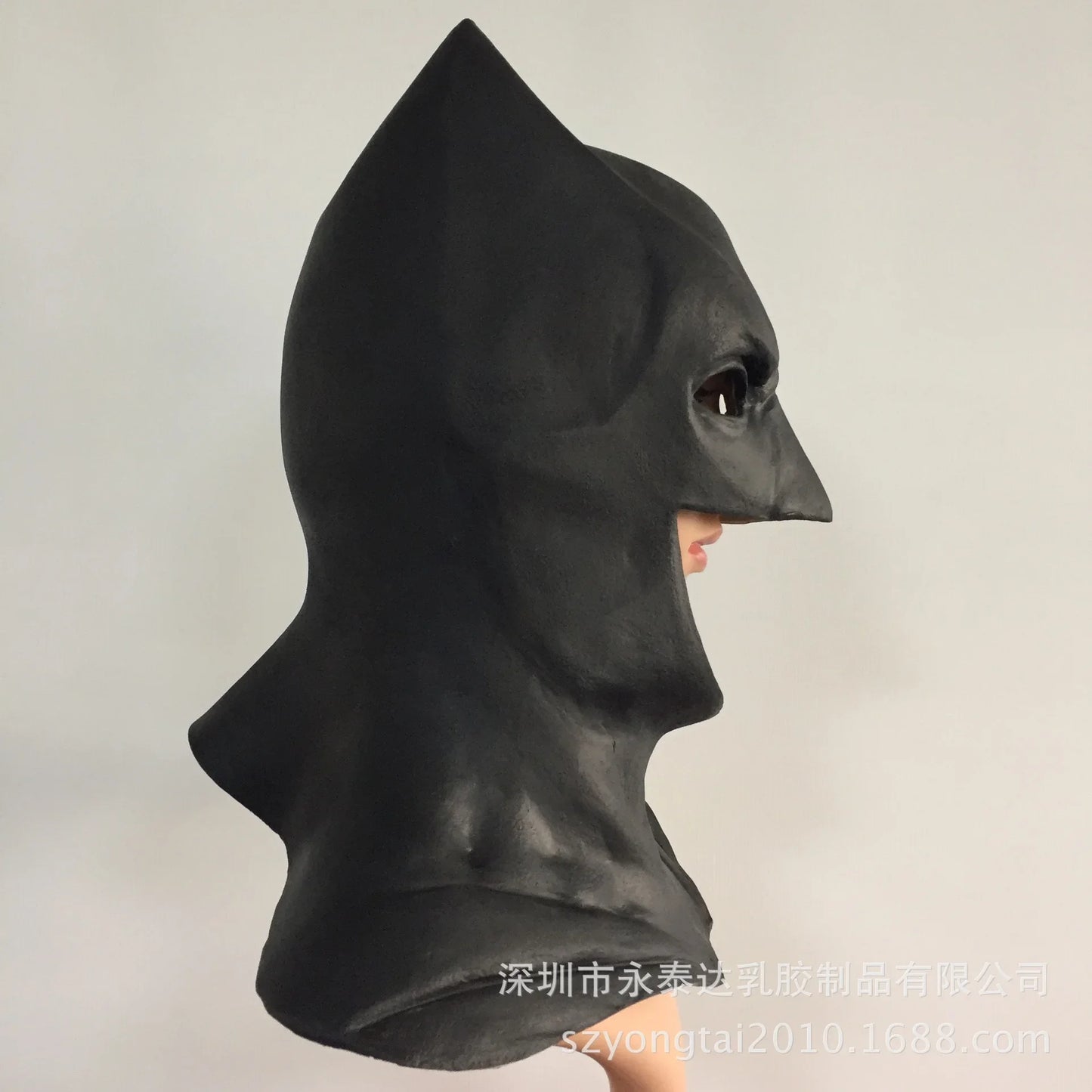 The Bruce Wayne Joker Cosplay Masks Bats Full Face Helmet Soft PVC Latex Mask Halloween Party Props