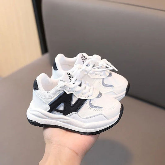 Tênis Casuais de Moda para Meninos e Meninas Tendência Chique Sapatos de Corrida Basquete Infantil Sapatilhas para Bebês Crianças Pequenas Externas
