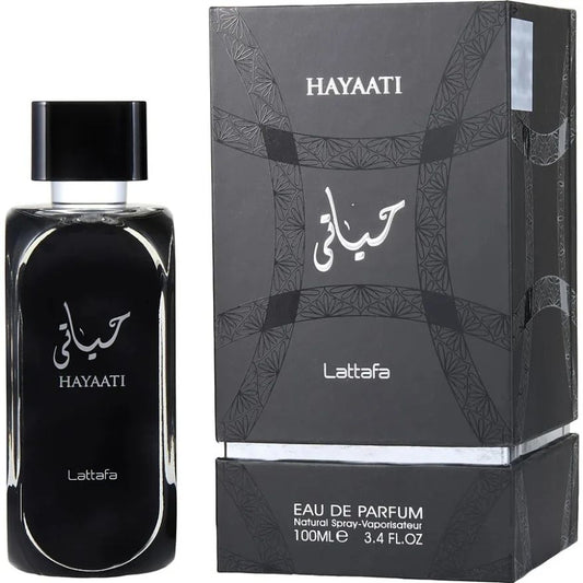 Lattafa Hayaati Men's and Women's Perfume 100ml, Woody Scent, Long-lasting Amber and Citrus Fragrance Guaranteed Gift