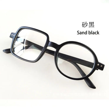 Iron Man Robert Downey Jr Cosplay Glasses Vintage Asymmetrical Round&Square Optical Prescription Man Women's Decorative Glasses