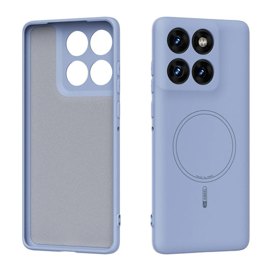 For Motorola Moto Edge 60S 60 Pro Phone Case Hand Feel Liquid Silicone Magsafe Magnetic Soft Mobile Phone Cover