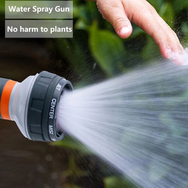 1-5 Unidades Pistola de Rega para Jardim 8 Modos Pulverizador de Alta Pressão Bico de Irrigação Ajustável para Plantas Gramado Quintal Aspersor de Rega