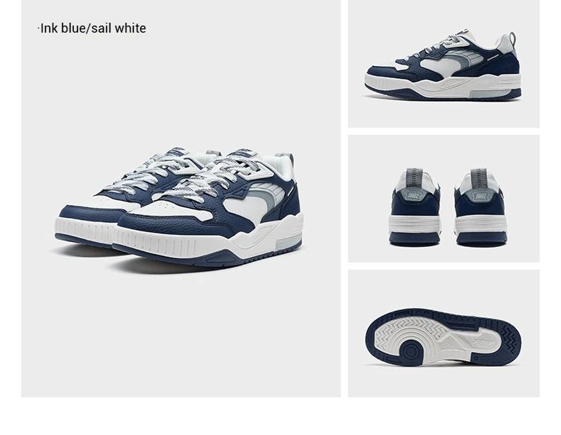 Xtep Qilang Lite Skateboarding Shoes For Men 2025 Summer Comfortable Versatile Casual Shoes Low-top Sports Shoes 976319310041