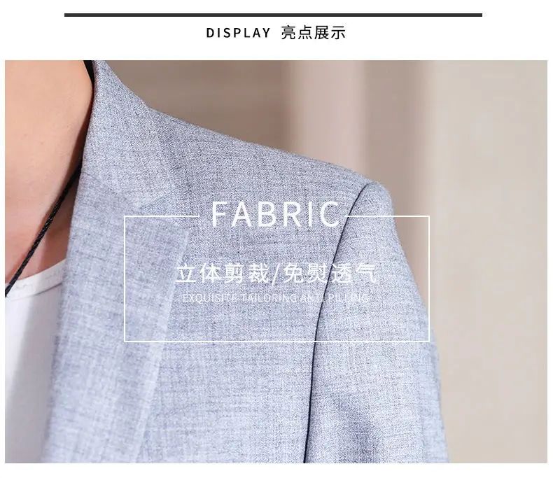 Men Blazer Slim Fit Fashion Business Handsome Gentleman Korean Version of British Style Leisure Slim Solid Color Wedding Work