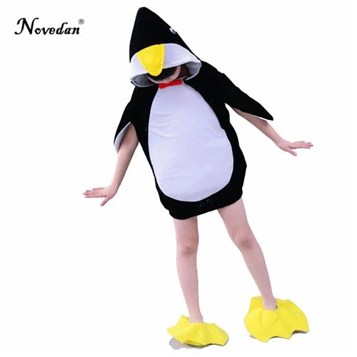 Pingouin Halloween Costume bébé enfants enfant en bas âge infantile garçons filles déguisement Animal Cosplay carnaval fê