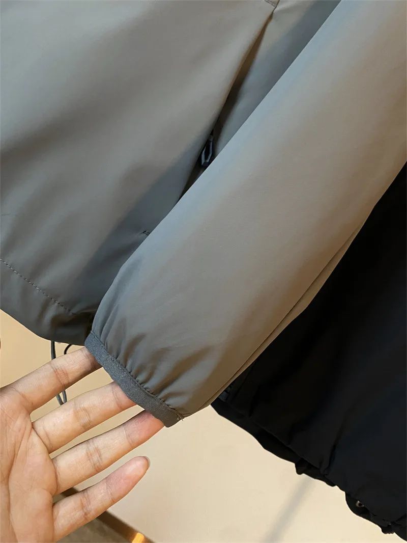 Bird Home Solid Color Version Lightweight Outdoor Windproof Tear-resistant Autumn Men's Sports Casual Hooded Jacket