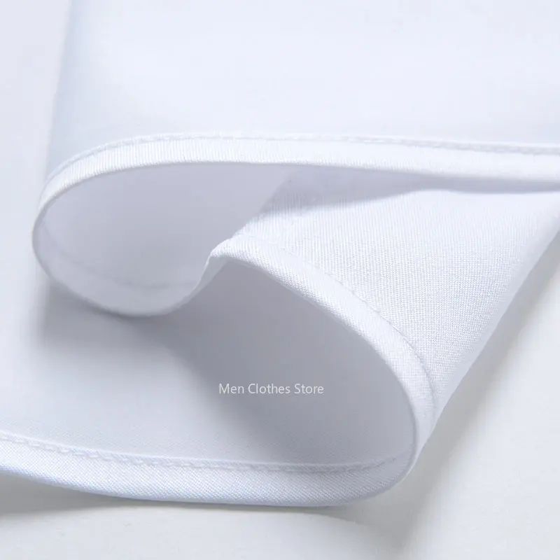 Men's Strech Solid Dress Shirt Anti-Wrinkle Long Sleeve Plain Casual Shirts Male Regular Fit Non-iron Easy Care Work Clothes Man