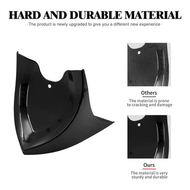 Motorcycle Front Lower Chin Spoiler Fairing Air Dam Cover For Harley Softail Breakout Fat Boy Dyna 2004-2017 Touring Glide 96-17