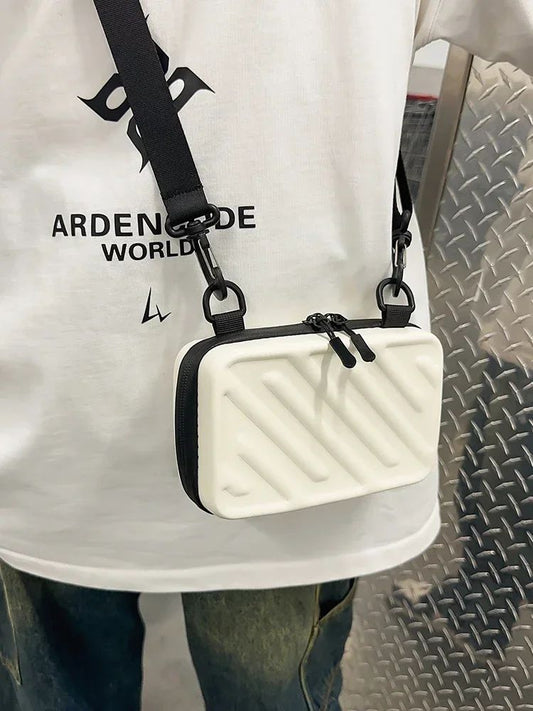 2025 New Men's Bag Fashion Trend Shoulder Bag High Quality Design Crossbody Bag PU Light Luxury Handbags ????? HOT SALE