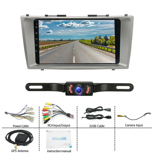 Car Navigation for Toyota Camry 2007-2011 Carplay/Android Auto 9 Inch Car Player Android 13 Bluetooth GPS 2+32G Car Music Player