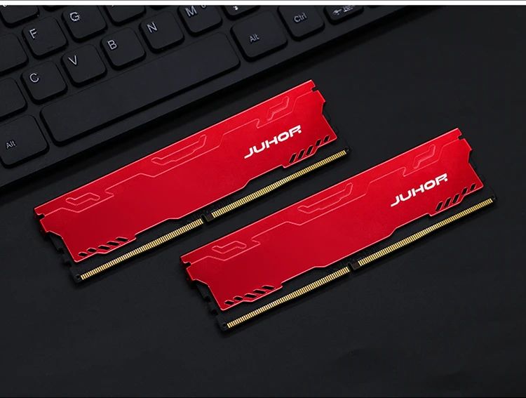 Memória RAM de desktop JUHOR DDR4 16 GB 8 GB 32 GB 2666 MHz 3200 MHz DDR3 8 GB 1600 MHz DIMM Nova Memória RAM com dissipador de calor