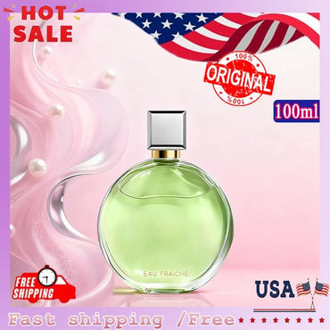 Perfume Feminino de Marca 100ml Perfume Clássico Leve Aroma Floral Fragrância Romântica Longa Duração Spray Corporal Charmoso