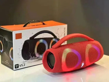 Portable Waterproof 100W High Power Bluetooth Speaker RGB Colorful Light Wireless Subwoofer 360 Stereo Surround TWS FM Boom Box