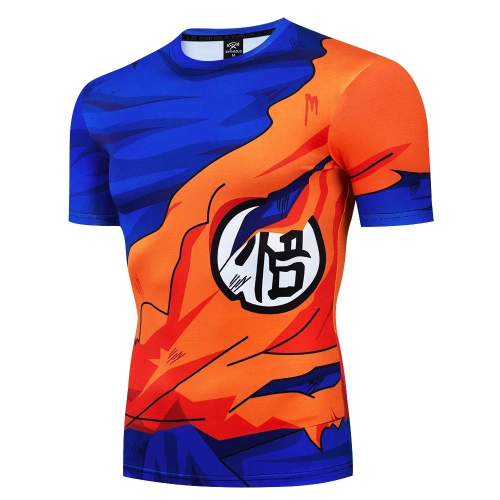 Hot 2024 New Summer Men's T-shirt 3D Anime Cartoon Printed Tees Short Sleeve Casual Comfortable Tops Sport Oversized Clothing