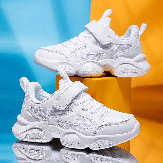 Kids Breathable Mesh Sneakers Lightweight Sport Shoes for Boys Girls Comfortable Running Walking Shoes for Children Outdoor Play