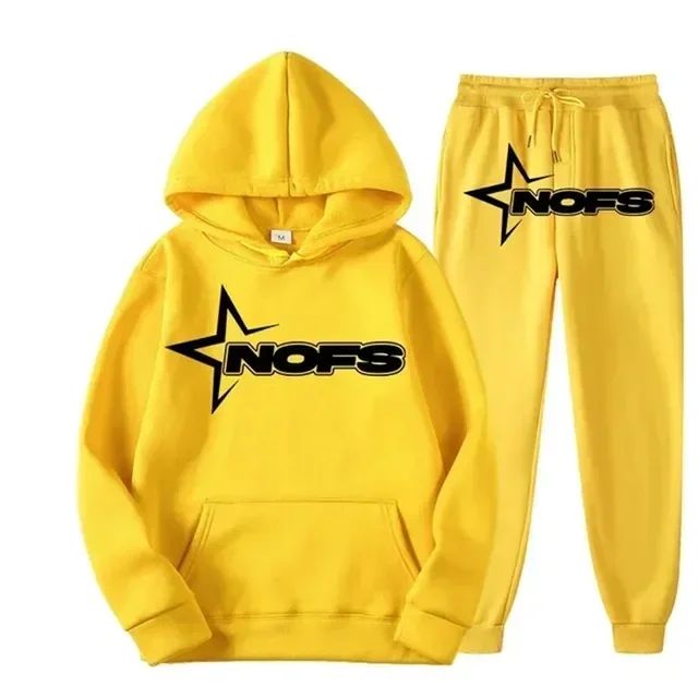 2024 men and women of the same fashion trend hoodie casual two-piece suit jacket pants fashion brand printing logo size S-3XL