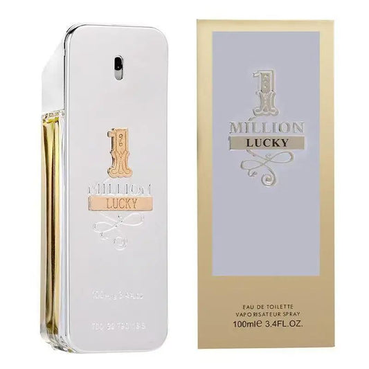 100ml Paco Rabanne Million Lucky Eau de Toilette Spray Perfumes Originais Perfume Amadeirado de Longa Duração Colônia Homme Maquiagem