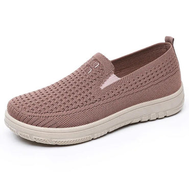 Women's Shoes Summer 2025 Breathable Single Shoes with Soft Sole Thick Sole Casual Cloth for Women Free Shippiing Shoes