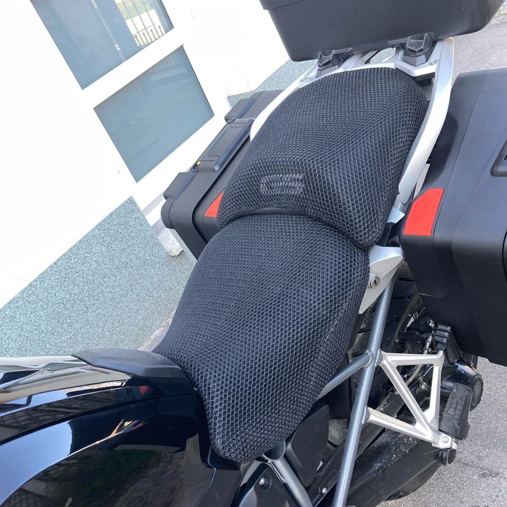 2004-2023 Para BMW R1200GS R1250GS LC Adventure R 1250 GS 1200 Rally ADV Capa de Assento de Moto Confortável para assentos traseiro e dianteiro
