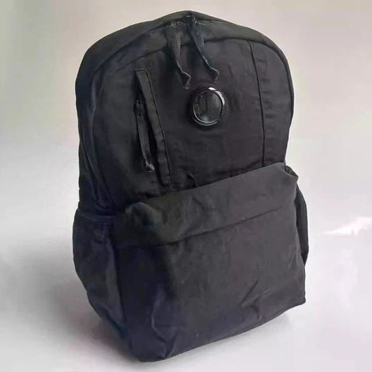 Fashionable Large Capacity Nylon Backpack for Men Laptop Computer Bag with Book Pocket Leisure New Trend